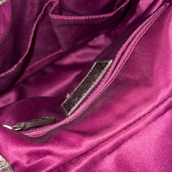 Coach Madison Annabelle Silver Crossbody Bag - Picture 10 of 13